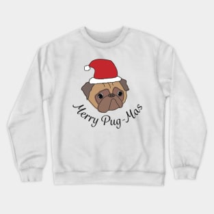 Merry pug mas Crewneck Sweatshirt